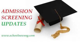 Post-UTME Admission Screening Information